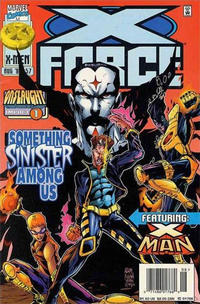 Cover Thumbnail for X-Force (Marvel, 1991 series) #57 [Newsstand]