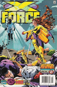 Cover Thumbnail for X-Force (Marvel, 1991 series) #58 [Newsstand]