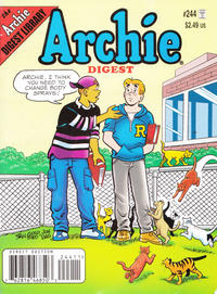Cover for Archie Comics Digest (Archie, 1973 series) #244 [Direct Edition]