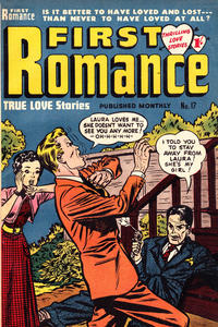 Cover Thumbnail for First Romance (Magazine Management, 1952 series) #17