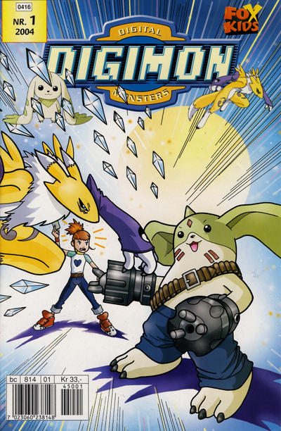 Cover for Digimon (Hjemmet / Egmont, 2001 series) #1/2004