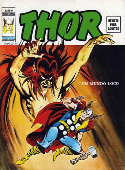 Cover for Thor (Ediciones Vértice, 1974 series) #v2#6