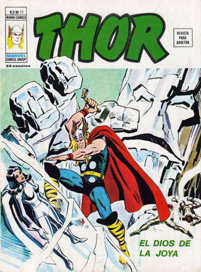 Cover for Thor (Ediciones Vértice, 1974 series) #v2#11