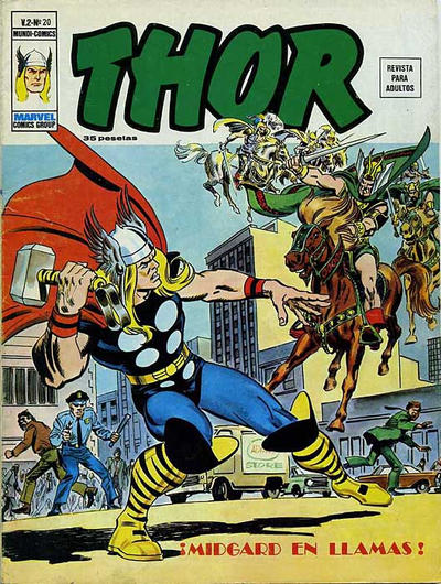 Cover for Thor (Ediciones Vértice, 1974 series) #v2#20