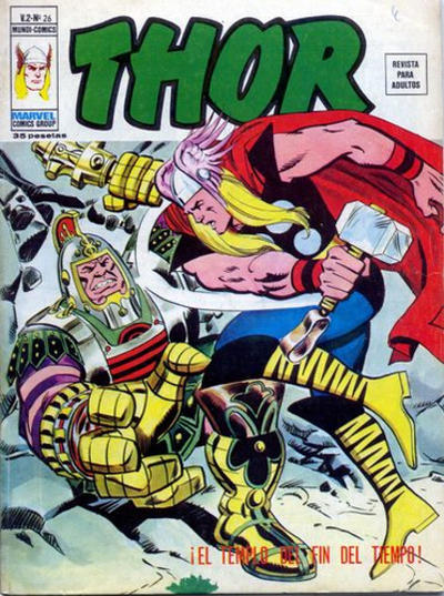Cover for Thor (Ediciones Vértice, 1974 series) #v2#26