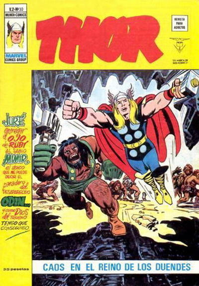 Cover for Thor (Ediciones Vértice, 1974 series) #v2#30