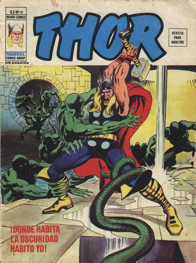 Cover for Thor (Ediciones Vértice, 1974 series) #v2#18