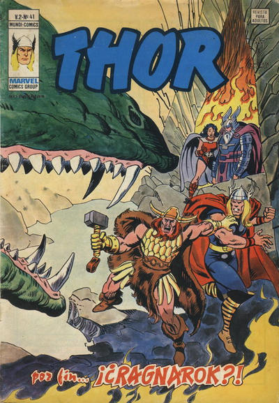 Cover for Thor (Ediciones Vértice, 1974 series) #v2#41