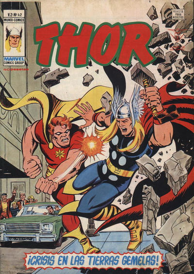 Cover for Thor (Ediciones Vértice, 1974 series) #v2#42