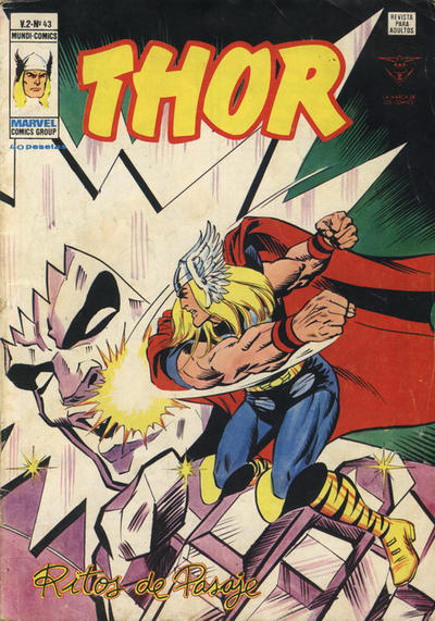 Cover for Thor (Ediciones Vértice, 1974 series) #v2#43
