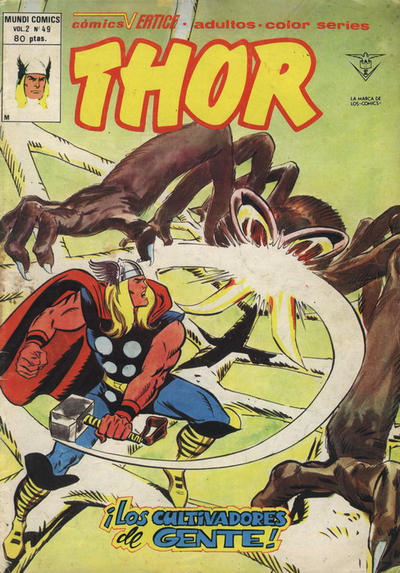 Cover for Thor (Ediciones Vértice, 1974 series) #v2#49