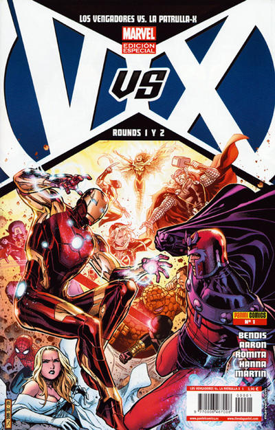 Cover for VvX: Los Vengadores Vs. La Patrulla-X (Panini España, 2012 series) #1 [Edición Especial]