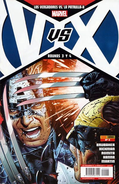Cover for VvX: Los Vengadores Vs. La Patrulla-X (Panini España, 2012 series) #2