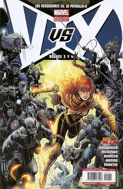 Cover for VvX: Los Vengadores Vs. La Patrulla-X (Panini España, 2012 series) #2 [Edición Especial]