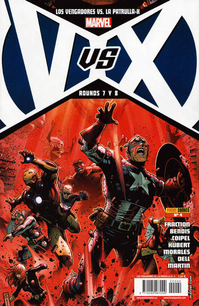 Cover for VvX: Los Vengadores Vs. La Patrulla-X (Panini España, 2012 series) #4