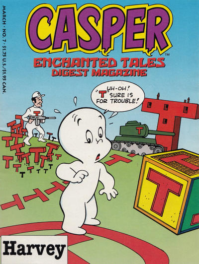 Cover for Casper Enchanted Tales Digest (Harvey, 1992 series) #7