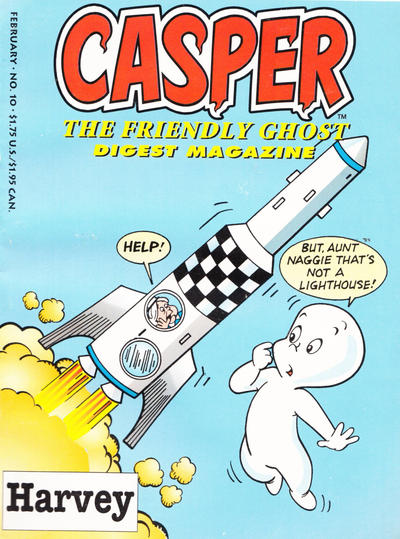 Cover for Casper Digest Magazine (Harvey, 1991 series) #10 [Direct]