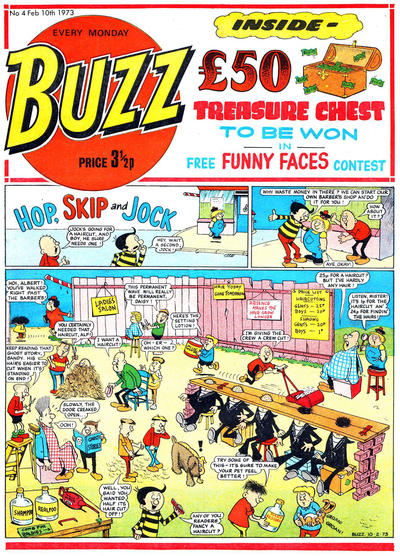 Cover for Buzz (D.C. Thomson, 1973 series) #4
