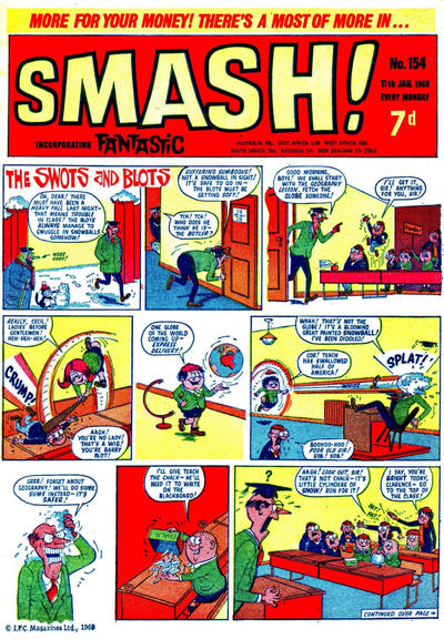 Cover for Smash! (IPC, 1966 series) #154