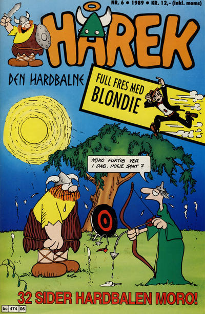 Cover for Hårek (Semic, 1986 series) #6/1989