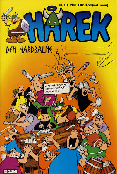 Cover for Hårek (Semic, 1986 series) #1/1988