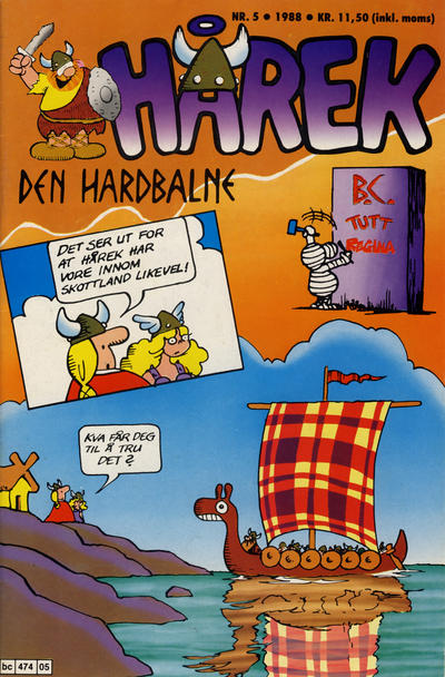 Cover for Hårek (Semic, 1986 series) #5/1988