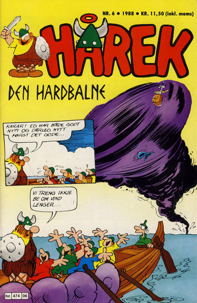 Cover for Hårek (Semic, 1986 series) #6/1988