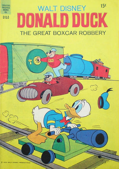 Cover for Walt Disney's Donald Duck (W. G. Publications; Wogan Publications, 1954 series) #153