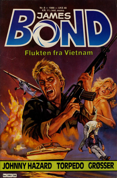 Cover for James Bond (Semic, 1979 series) #8/1988