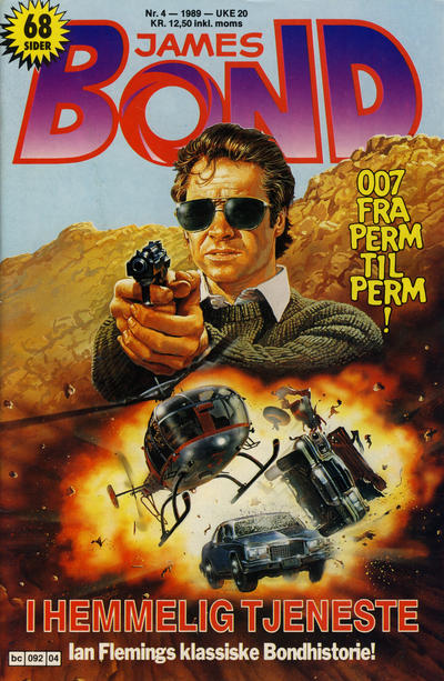 Cover for James Bond (Semic, 1979 series) #4/1989