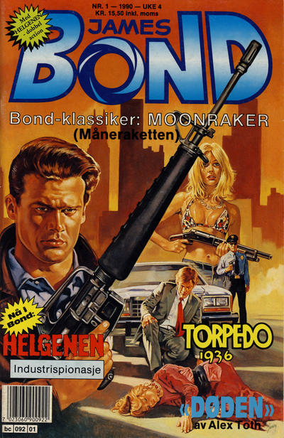 Cover for James Bond (Semic, 1979 series) #1/1990