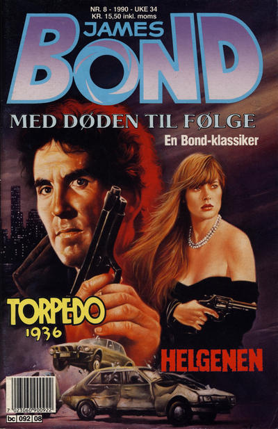 Cover for James Bond (Semic, 1979 series) #8/1990