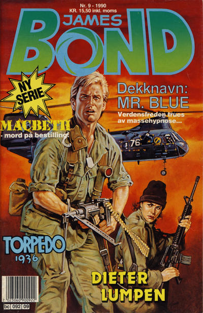 Cover for James Bond (Semic, 1979 series) #9/1990