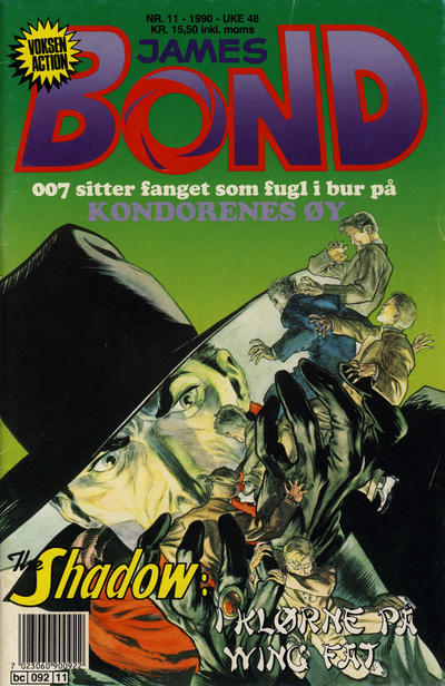 Cover for James Bond (Semic, 1979 series) #11/1990
