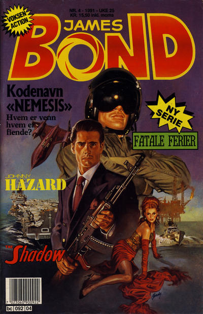Cover for James Bond (Semic, 1979 series) #4/1991