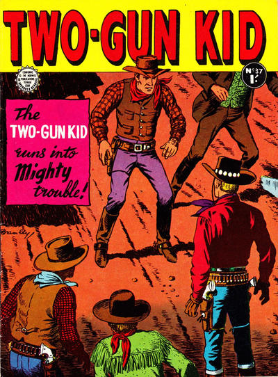 Cover for Two-Gun Kid (Horwitz, 1954 series) #37