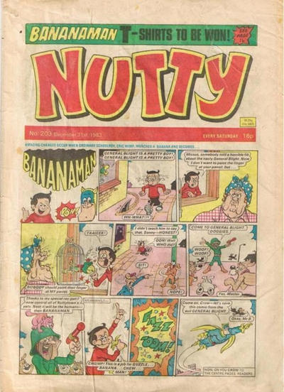 Cover for Nutty (D.C. Thomson, 1980 series) #203