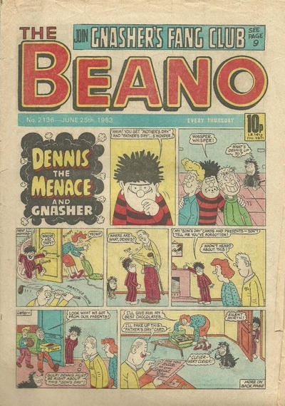 Cover for The Beano (D.C. Thomson, 1950 series) #2136