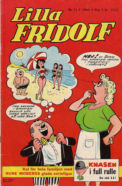 Cover for Lilla Fridolf (Semic, 1963 series) #11/1963