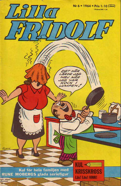 Cover for Lilla Fridolf (Semic, 1963 series) #6/1964