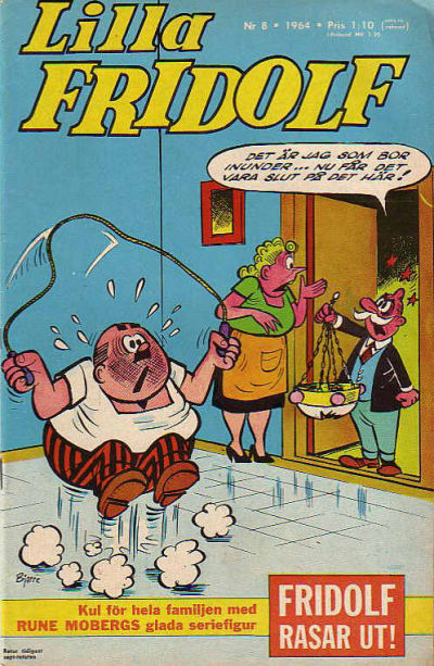 Cover for Lilla Fridolf (Semic, 1963 series) #8/1964