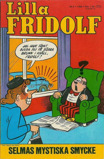 Cover for Lilla Fridolf (Semic, 1963 series) #6/1968