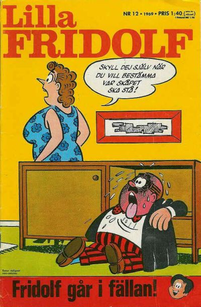 Cover for Lilla Fridolf (Semic, 1963 series) #12/1969