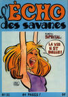 Cover for L'Écho des savanes (Editions du Fromage, 1972 series) #31