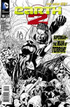 Cover for Earth 2 (DC, 2012 series) #18 [Ethan Van Sciver Black & White Cover]