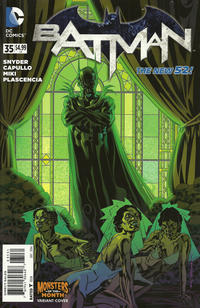Cover for Batman (DC, 2011 series) #35 [Monsters of the Month Cover]