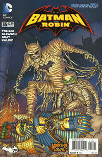 Cover Thumbnail for Batman and Robin (DC, 2011 series) #35 [Monsters of the Month Cover]