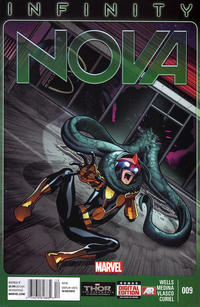 Cover Thumbnail for Nova (Marvel, 2013 series) #9 [Newsstand]