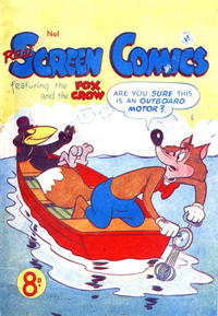 Cover Thumbnail for Real Screen Comics (K. G. Murray, 1953 ? series) #1