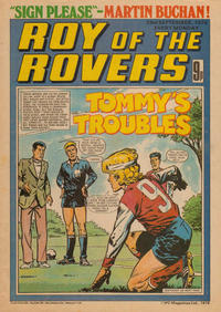 Cover Thumbnail for Roy of the Rovers (IPC, 1976 series) #23 September 1978 [105]